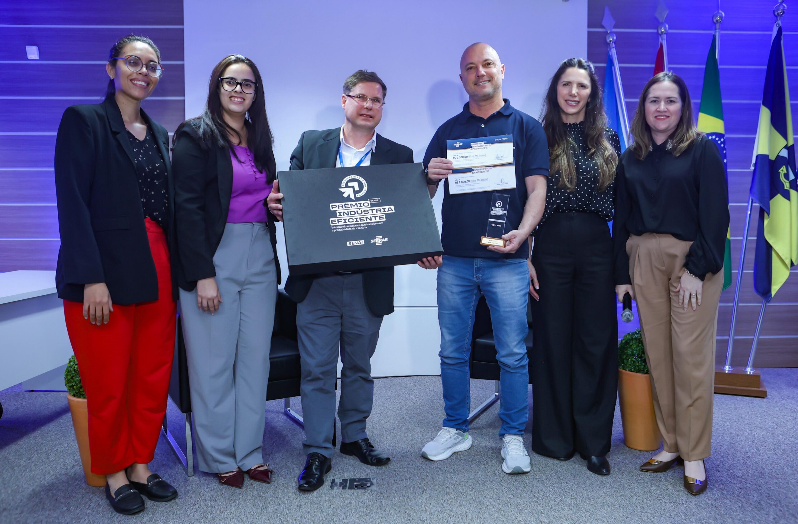 Onda Positiva Capacitores é a campeã da Regional Foz do Itajaí no Prêmio Indústria Eficiente 2025