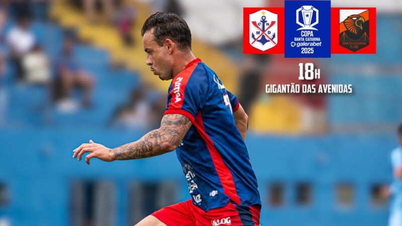 Marcilio Dias tem Jogo decisivo pela Copa SC e conta com reforço na área