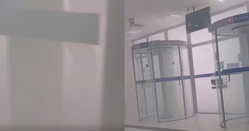 Agência da Caixa em Camboriú registra ocorrência de fumaça e aciona Bombeiros
