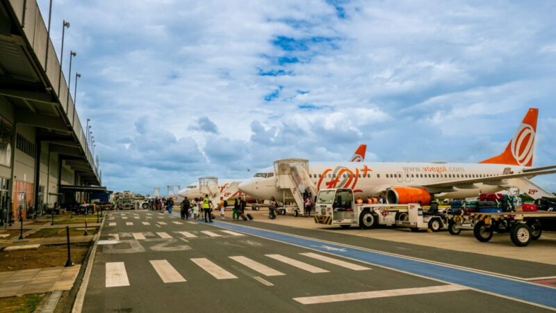 Qual evento vai lotar o Aeroporto de Navegantes com mais de 1,5 mil voos em outubro?